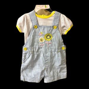 Infant Duck, Duck, Goose Shortall Outfit ~ Size 18 Months